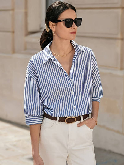 Giulia Striped Blouse