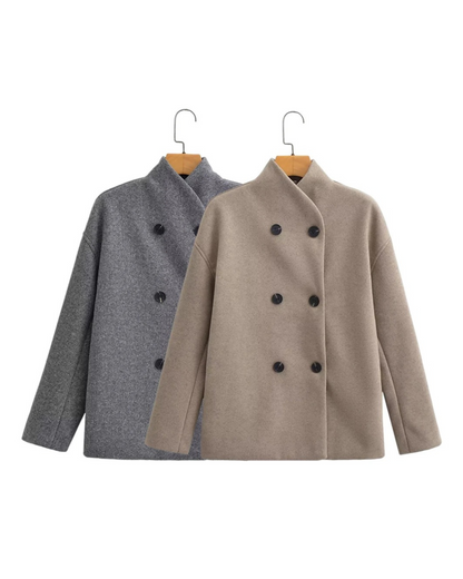 Giulia Oversized Wool Coat