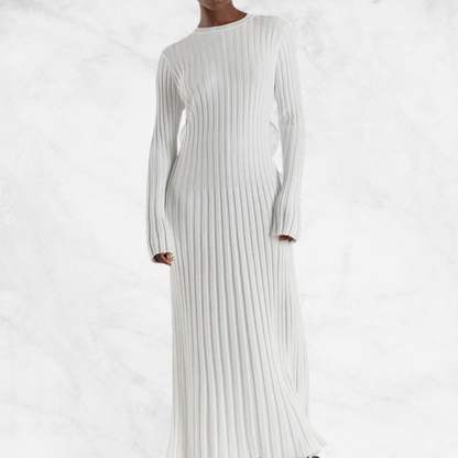 Lucia Ribbed Midi Dress