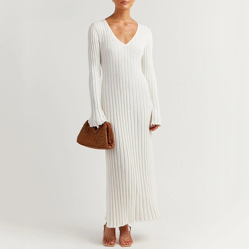 Serafina Knitted Midi Dress