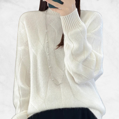 Clara Loose Knit Wool Sweater