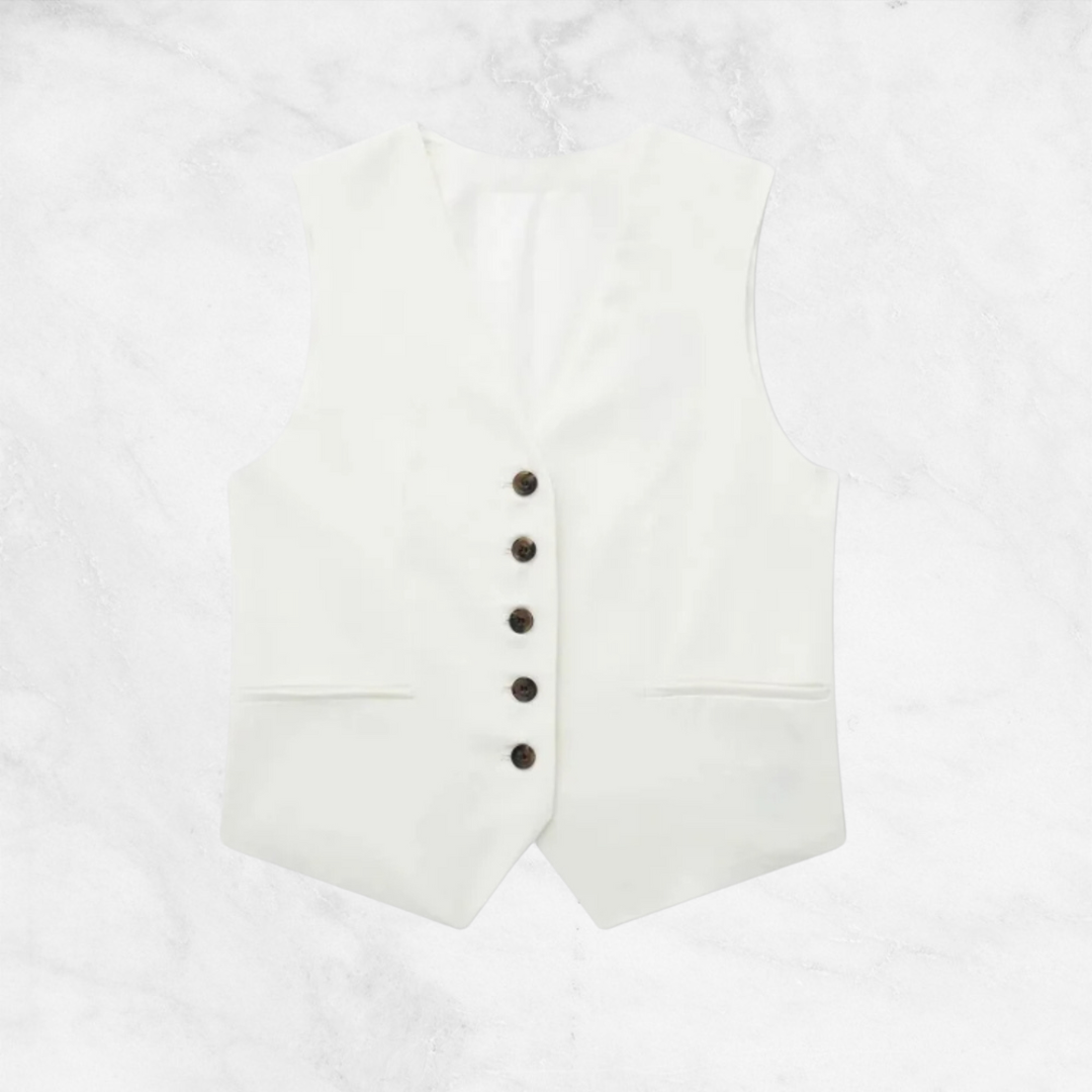 Giulia Cropped Vest