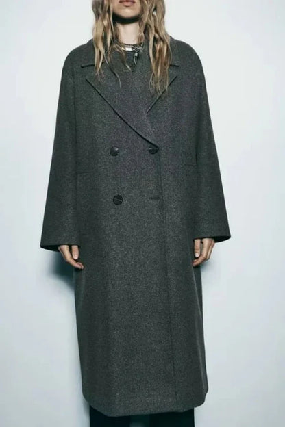 Alessia Chic Long Coat Jacket