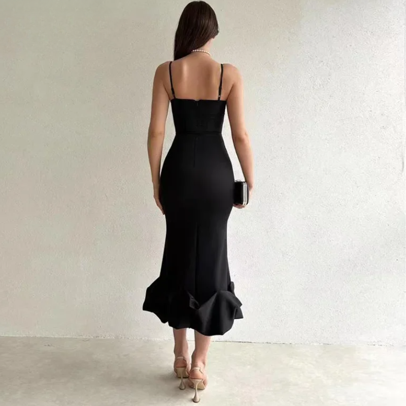 Serafina Elegante Midi Dress