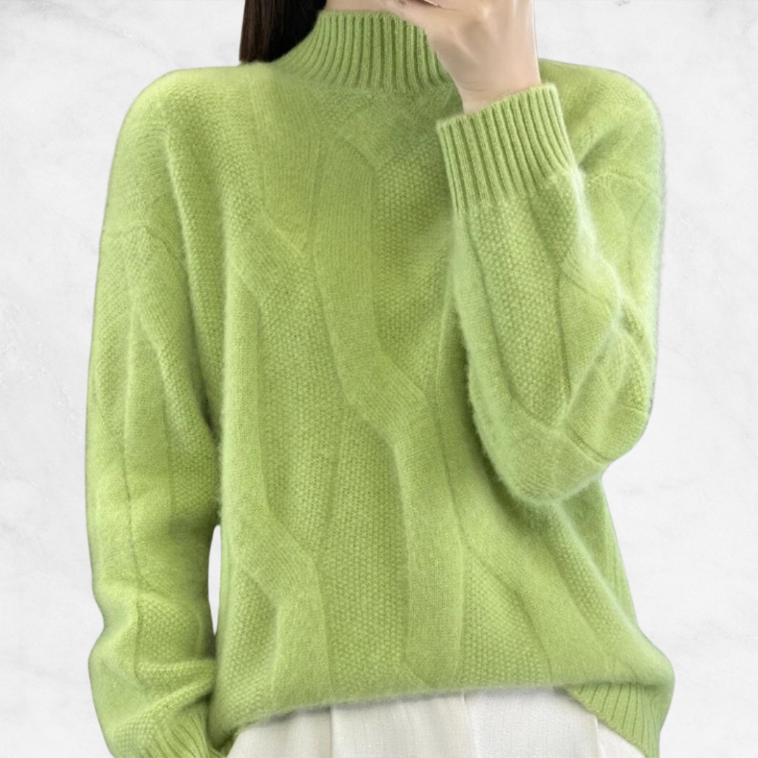 Clara Loose Knit Wool Sweater