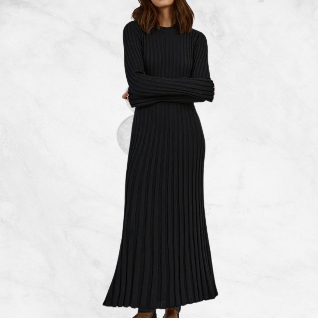 Lucia Ribbed Midi Dress