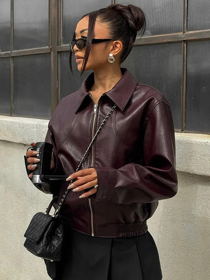 Allegra Classic Burgundy Jacket