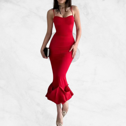 Serafina Elegante Midi Dress