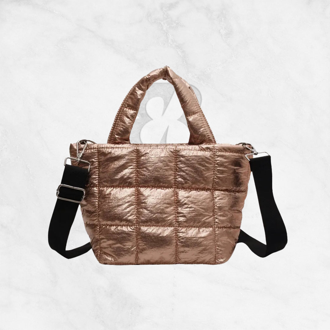 Oliva Eterna Puffer Tote