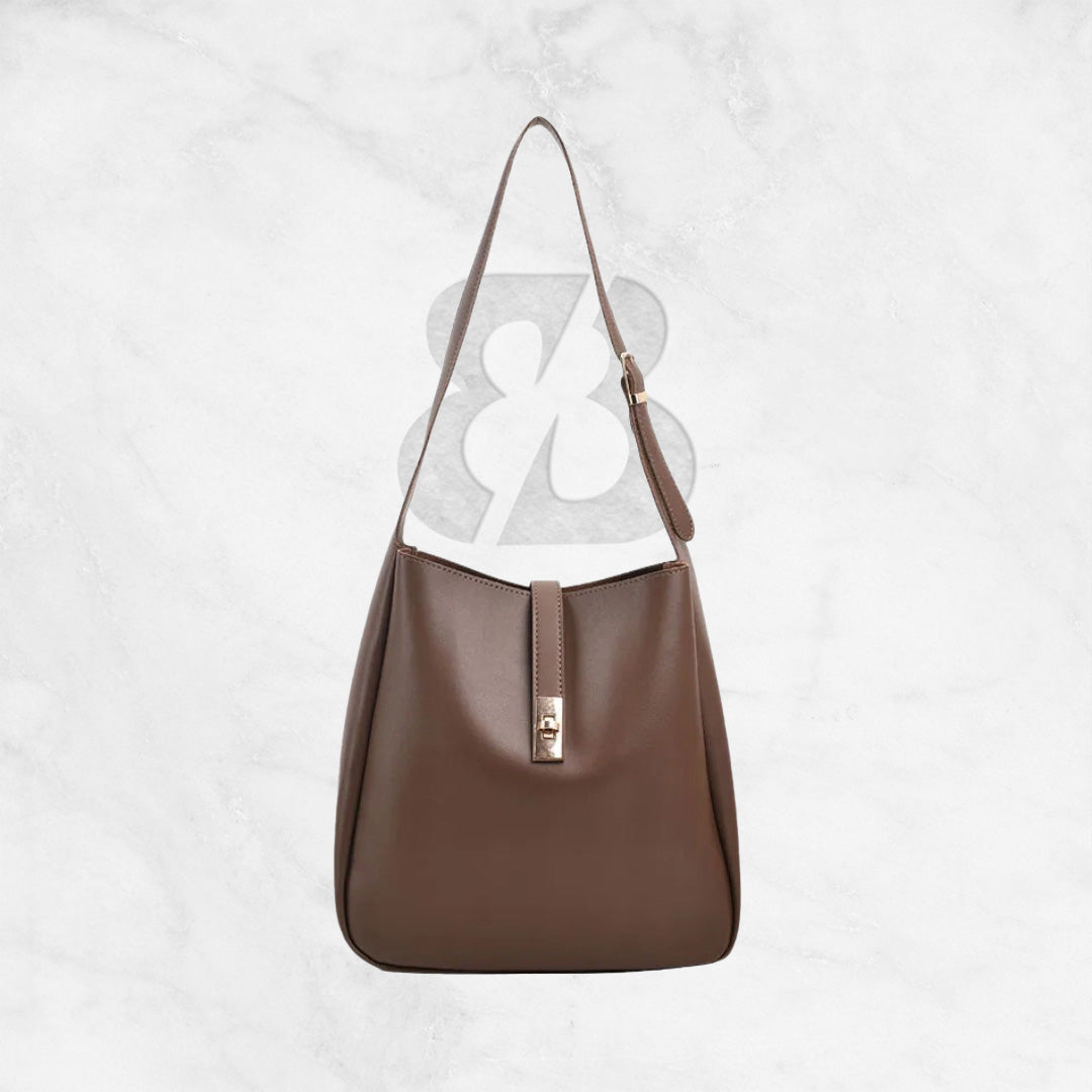 Martina Eleganza Lock Shoulder Bag