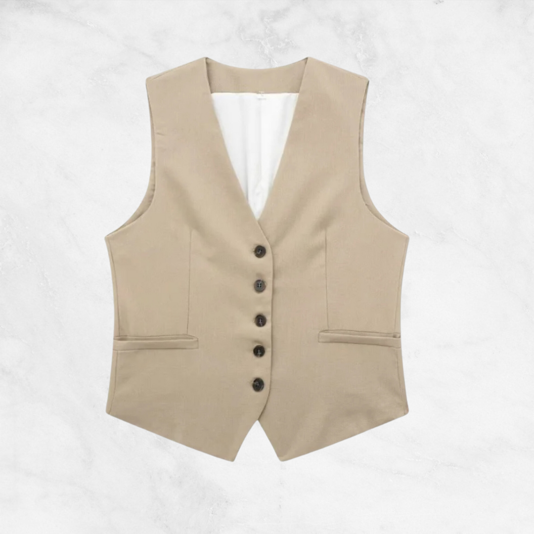 Giulia Cropped Vest