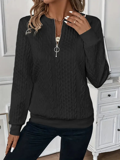 Bella Zipper Sweater