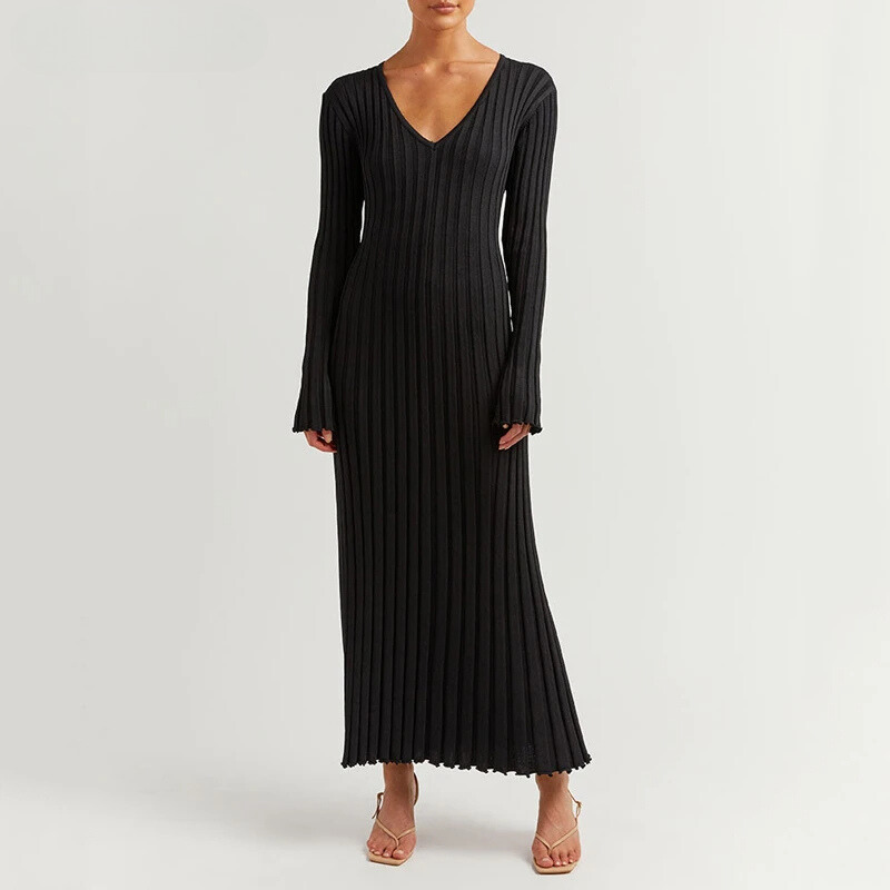 Serafina Knitted Midi Dress