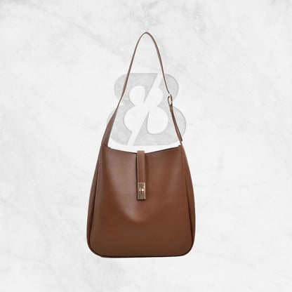 Martina Eleganza Lock Shoulder Bag