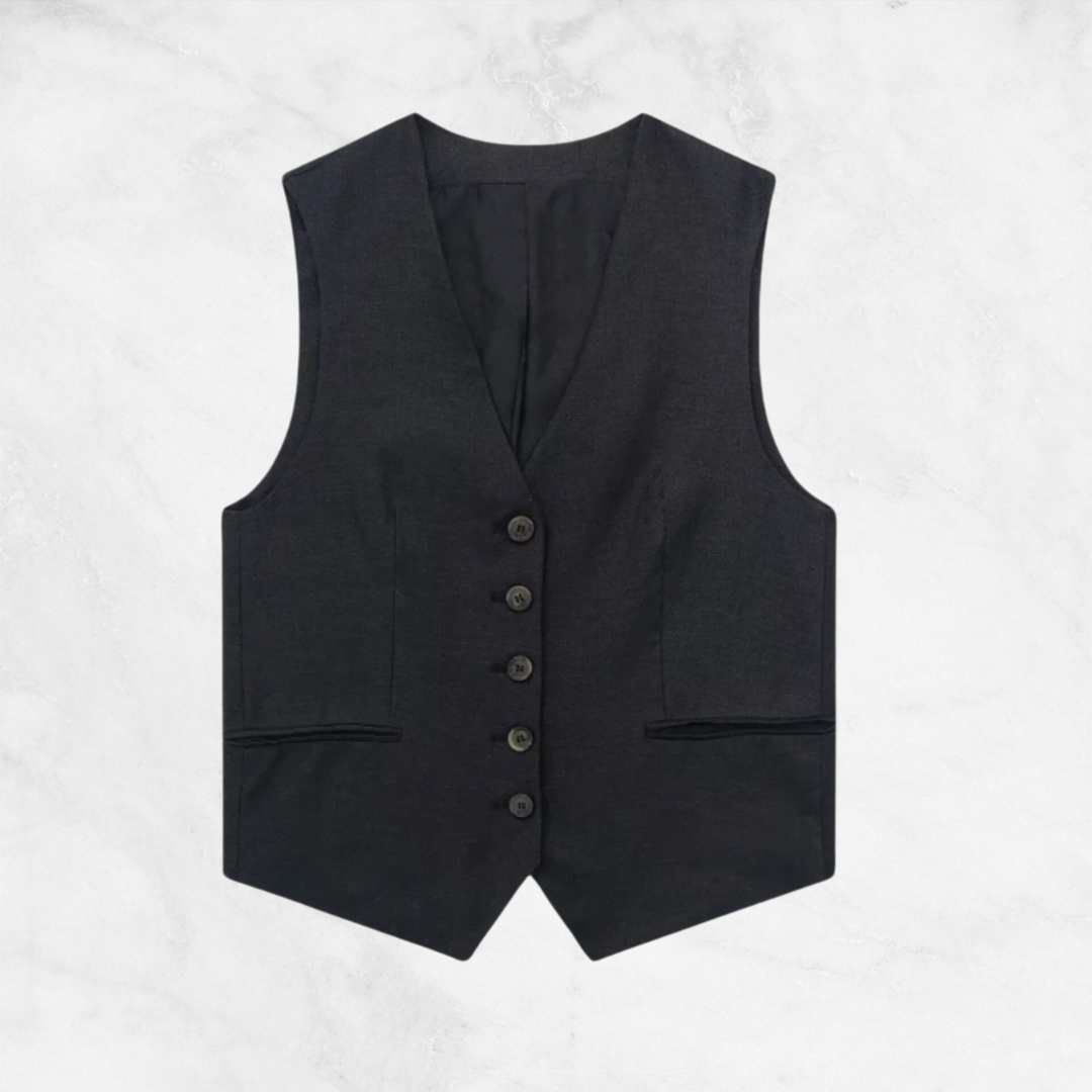 Giulia Cropped Vest