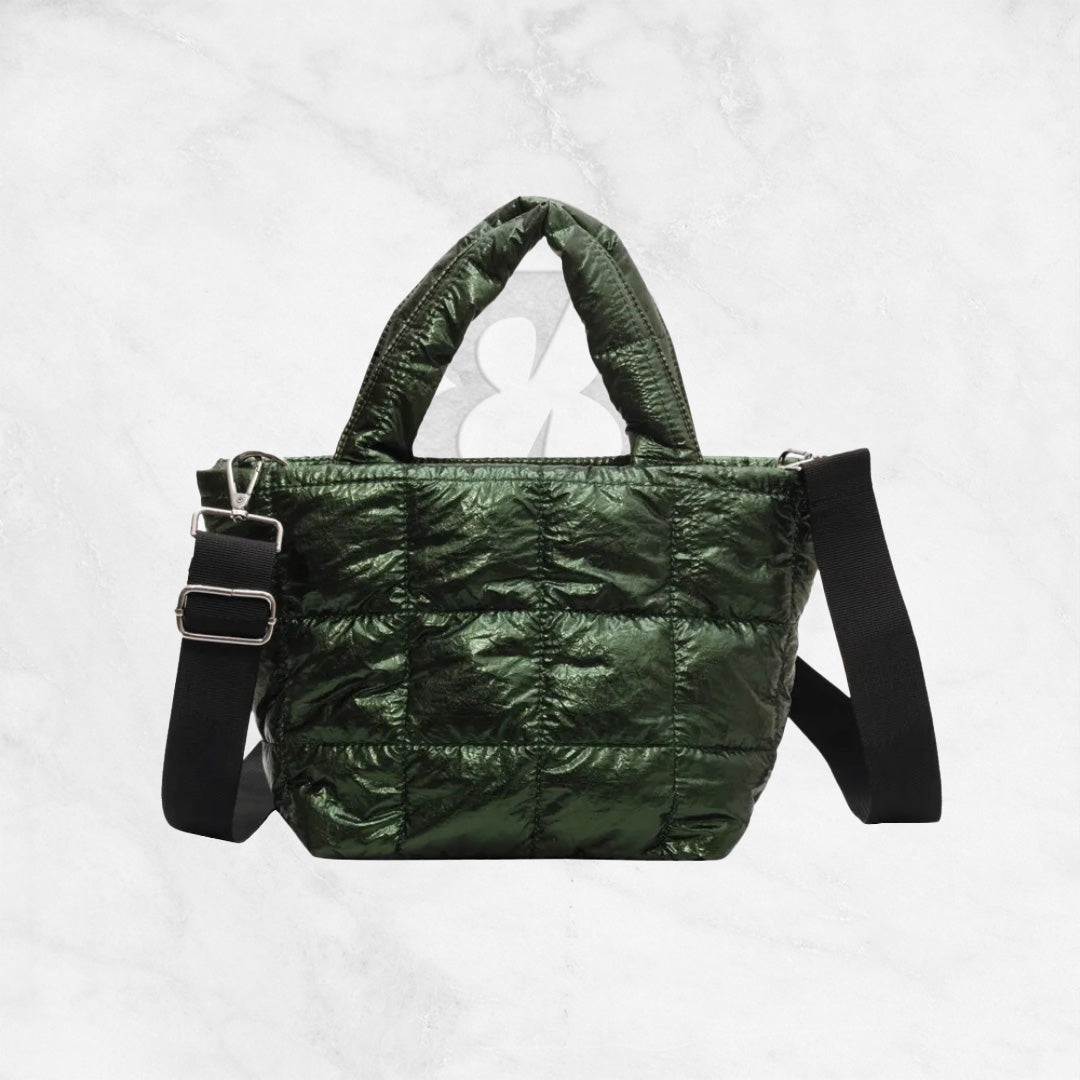 Oliva Eterna Puffer Tote