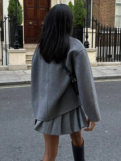 Giulia Oversized Wool Coat