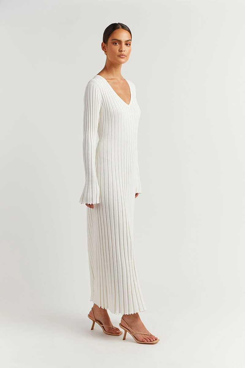 Serafina Knitted Midi Dress