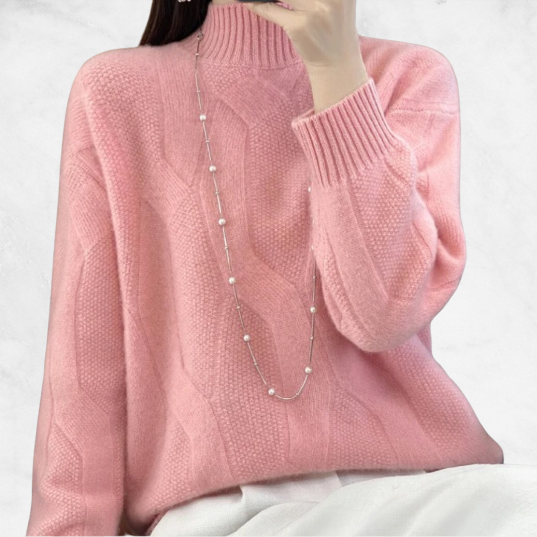 Clara Loose Knit Wool Sweater