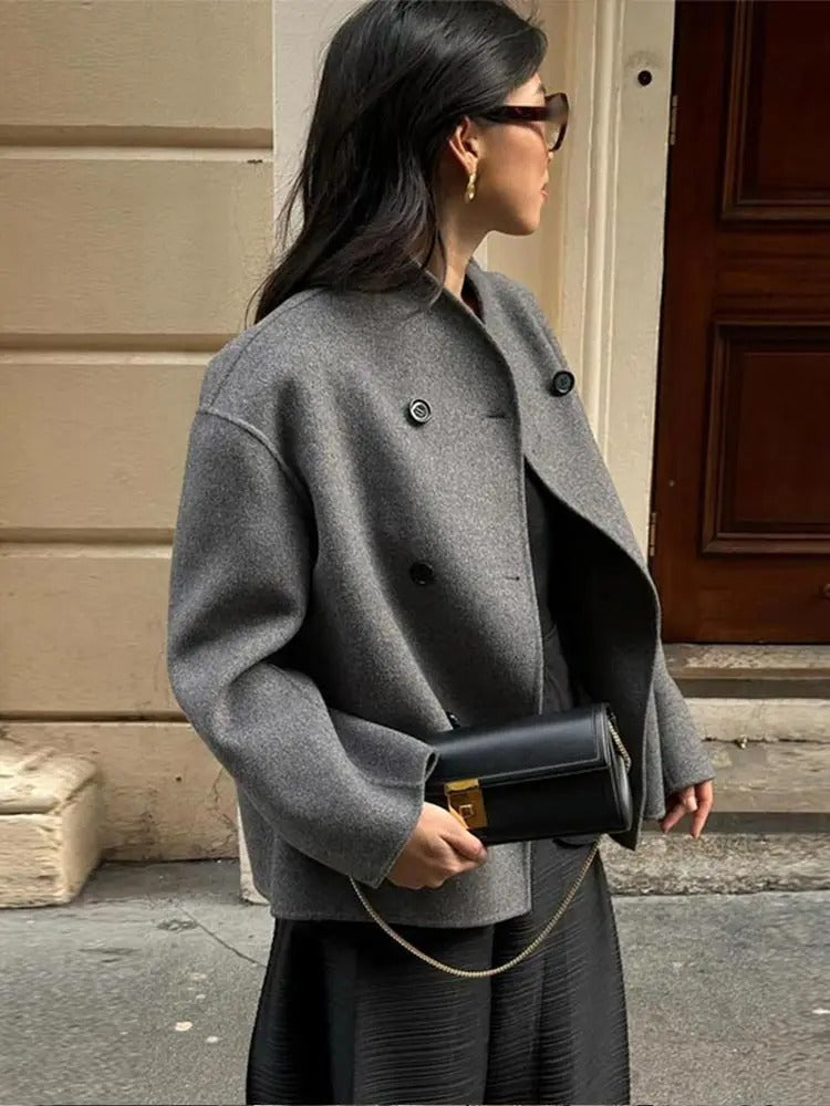 Giulia Oversized Wool Coat