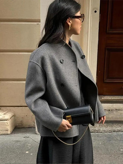 Giulia Oversized Wool Coat