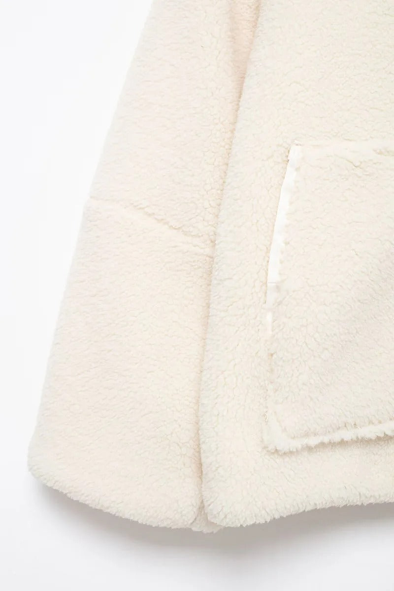 Livia Oversized Warm Fleece Jacket