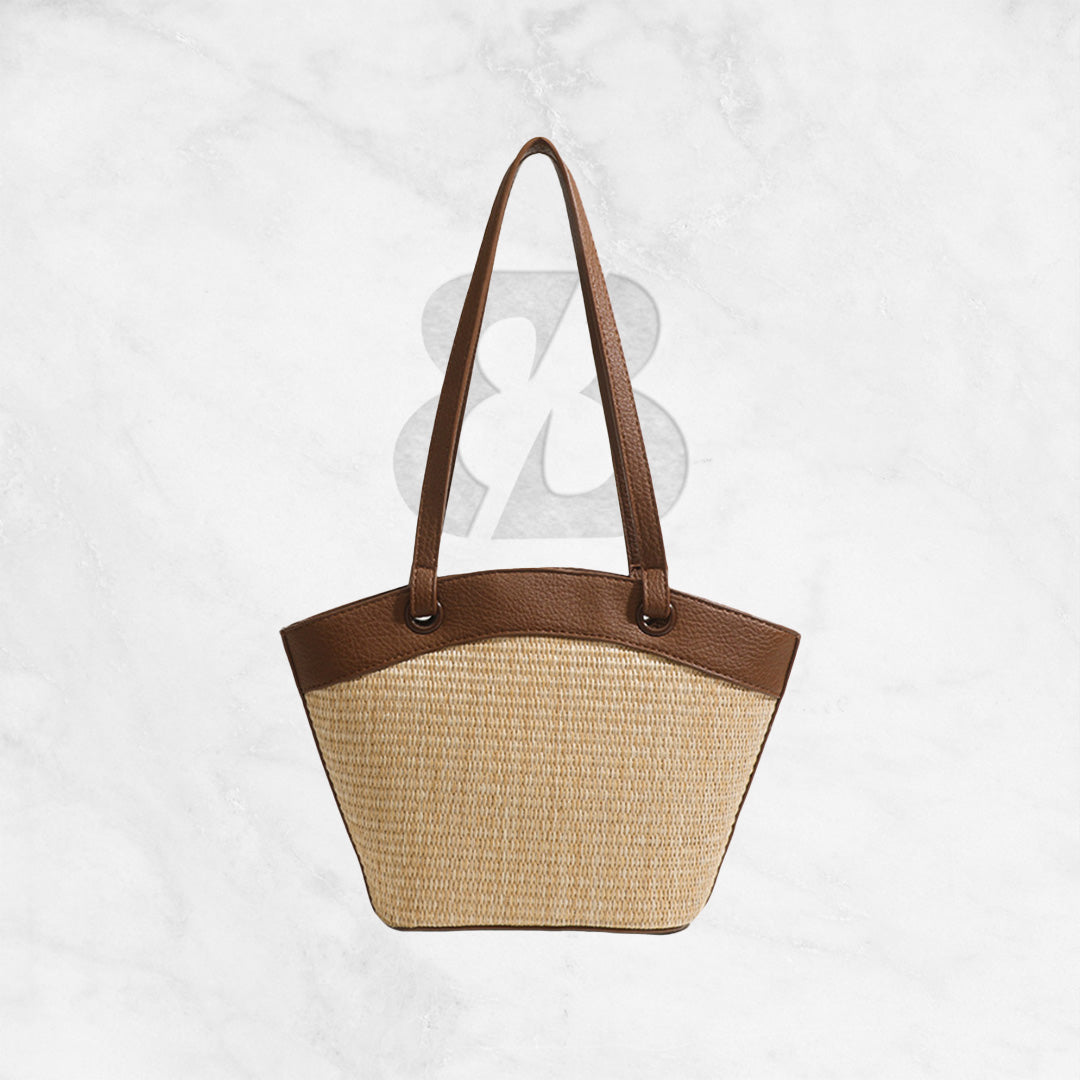 Daniela Aurelia Straw Tote