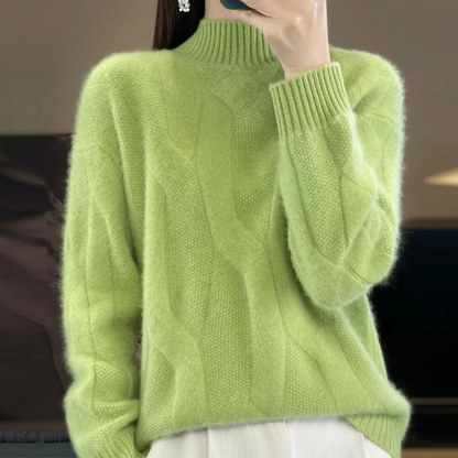 Clara Loose Knit Wool Sweater