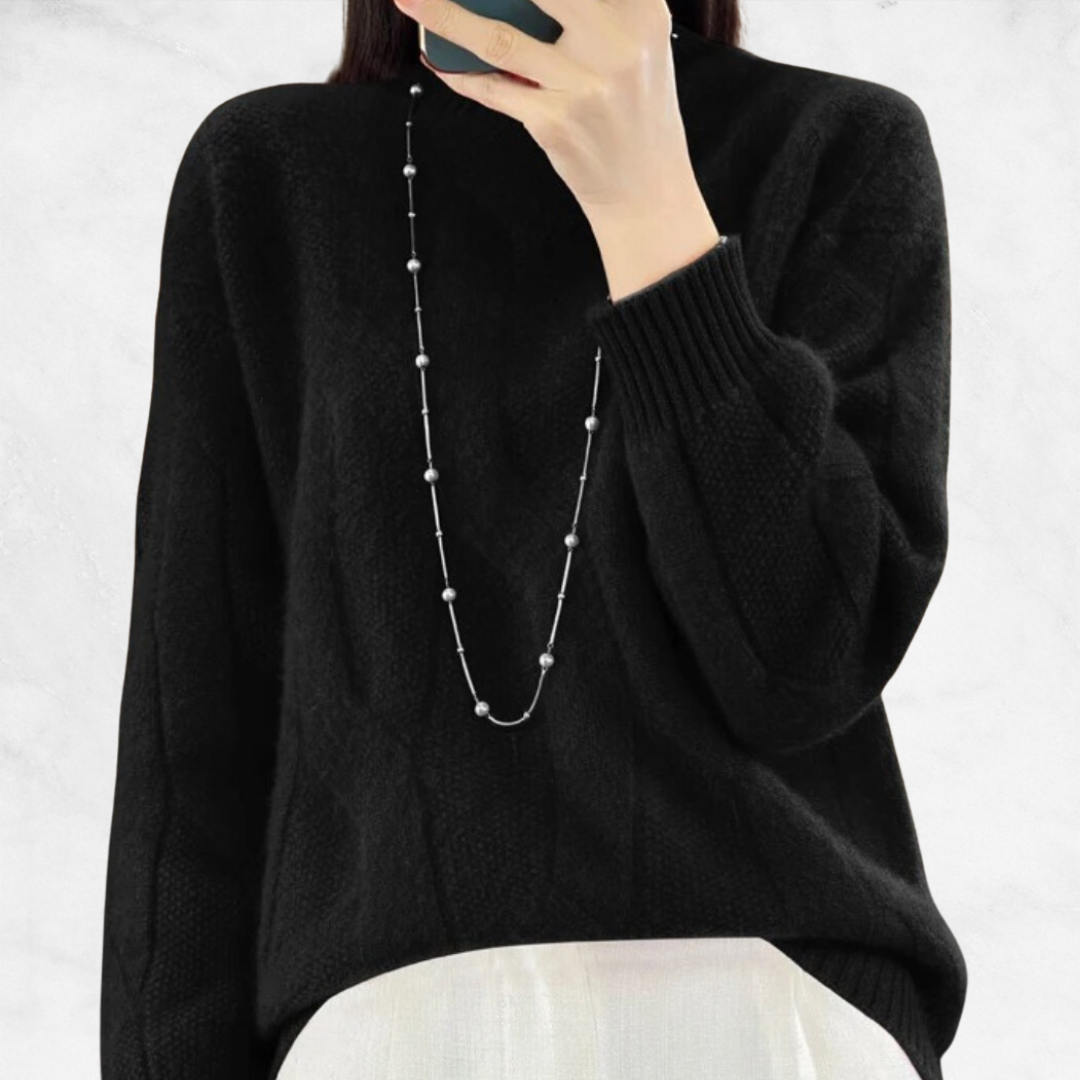 Clara Loose Knit Wool Sweater