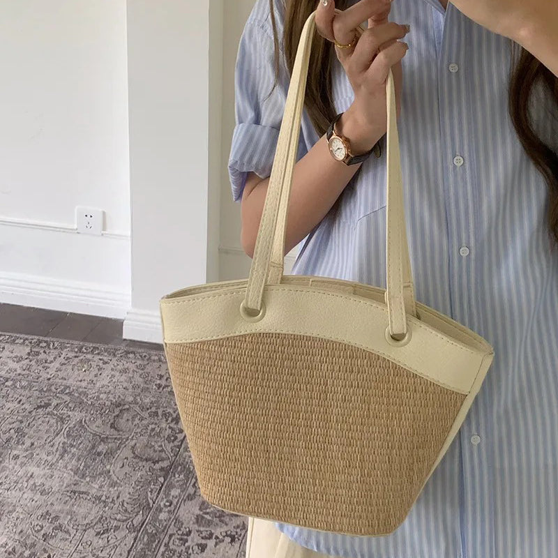 Daniela Aurelia Straw Tote