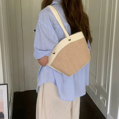 Daniela Aurelia Straw Tote