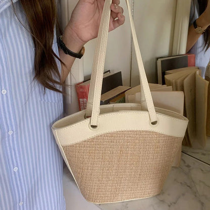 Daniela Aurelia Straw Tote