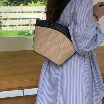 Daniela Aurelia Straw Tote