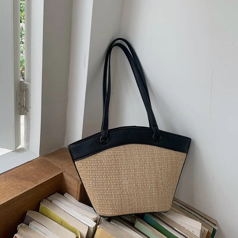 Daniela Aurelia Straw Tote