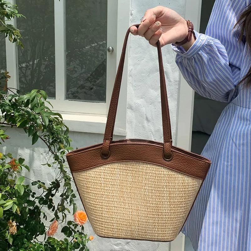 Daniela Aurelia Straw Tote