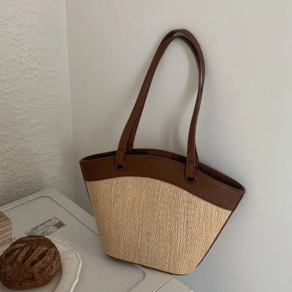 Daniela Aurelia Straw Tote