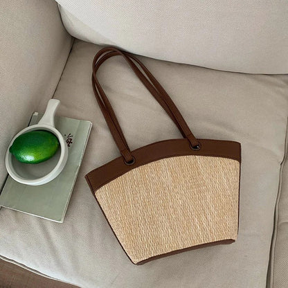 Daniela Aurelia Straw Tote