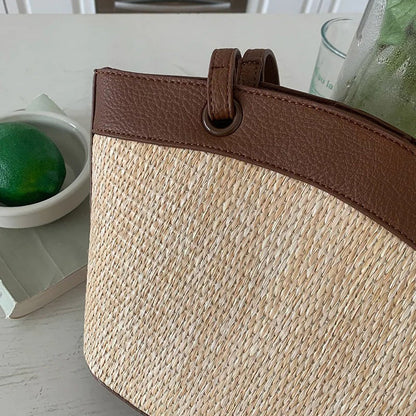 Daniela Aurelia Straw Tote