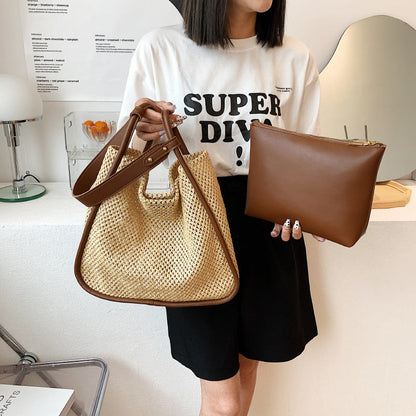 Giulia Magnifica Straw Tote