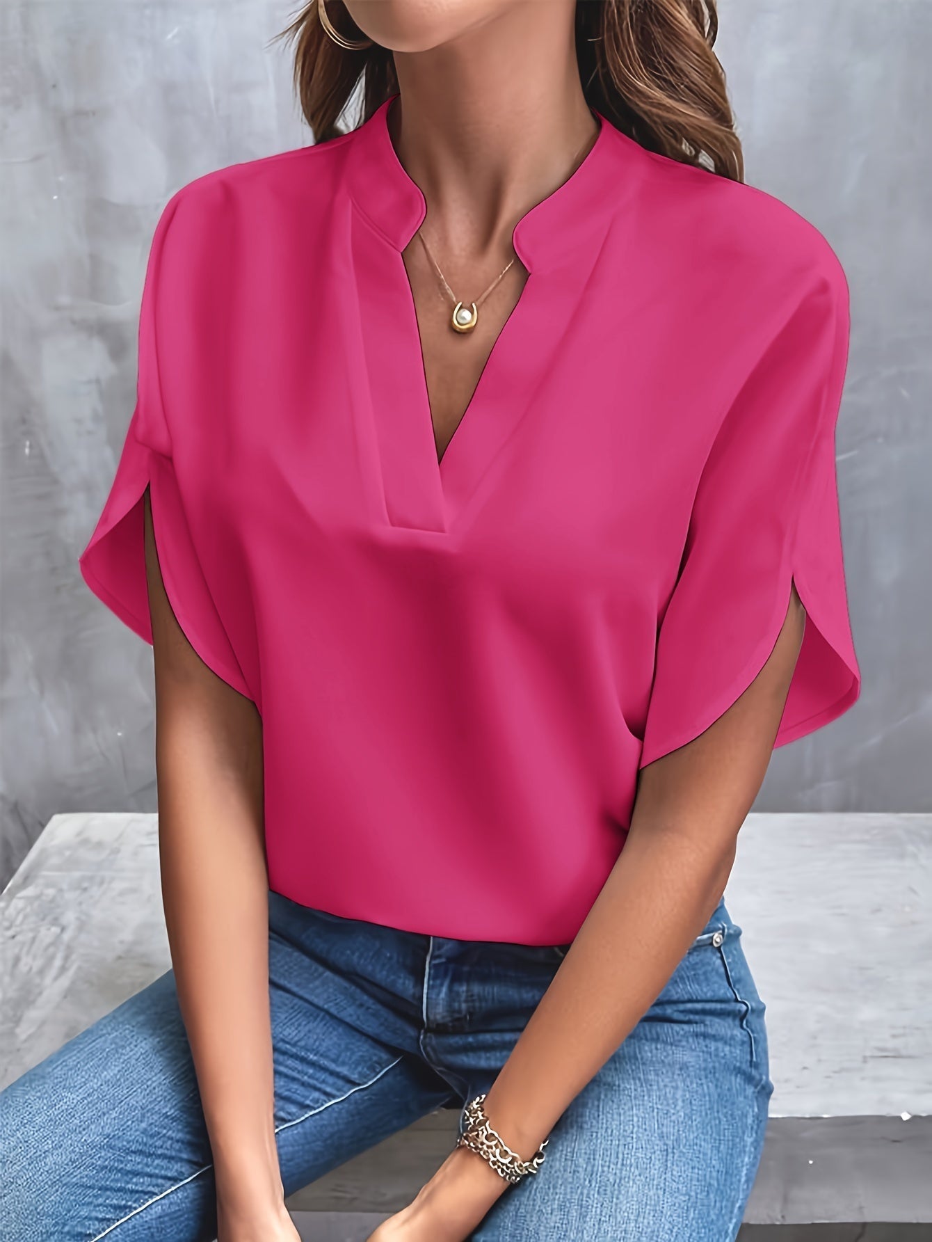 Emilia Elegant Women's Blouse