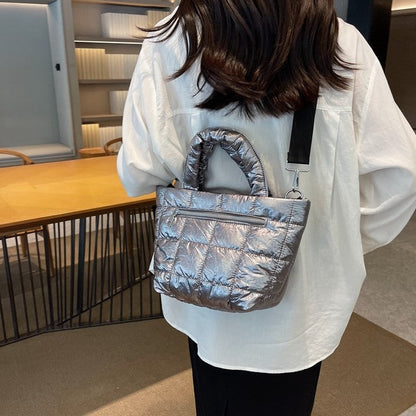 Oliva Eterna Puffer Tote