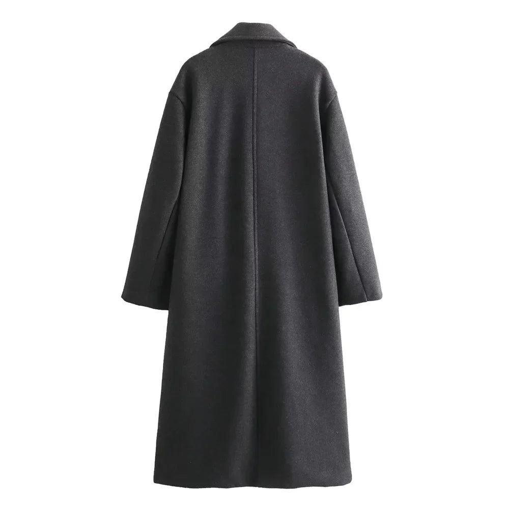 Alessia Chic Long Coat Jacket