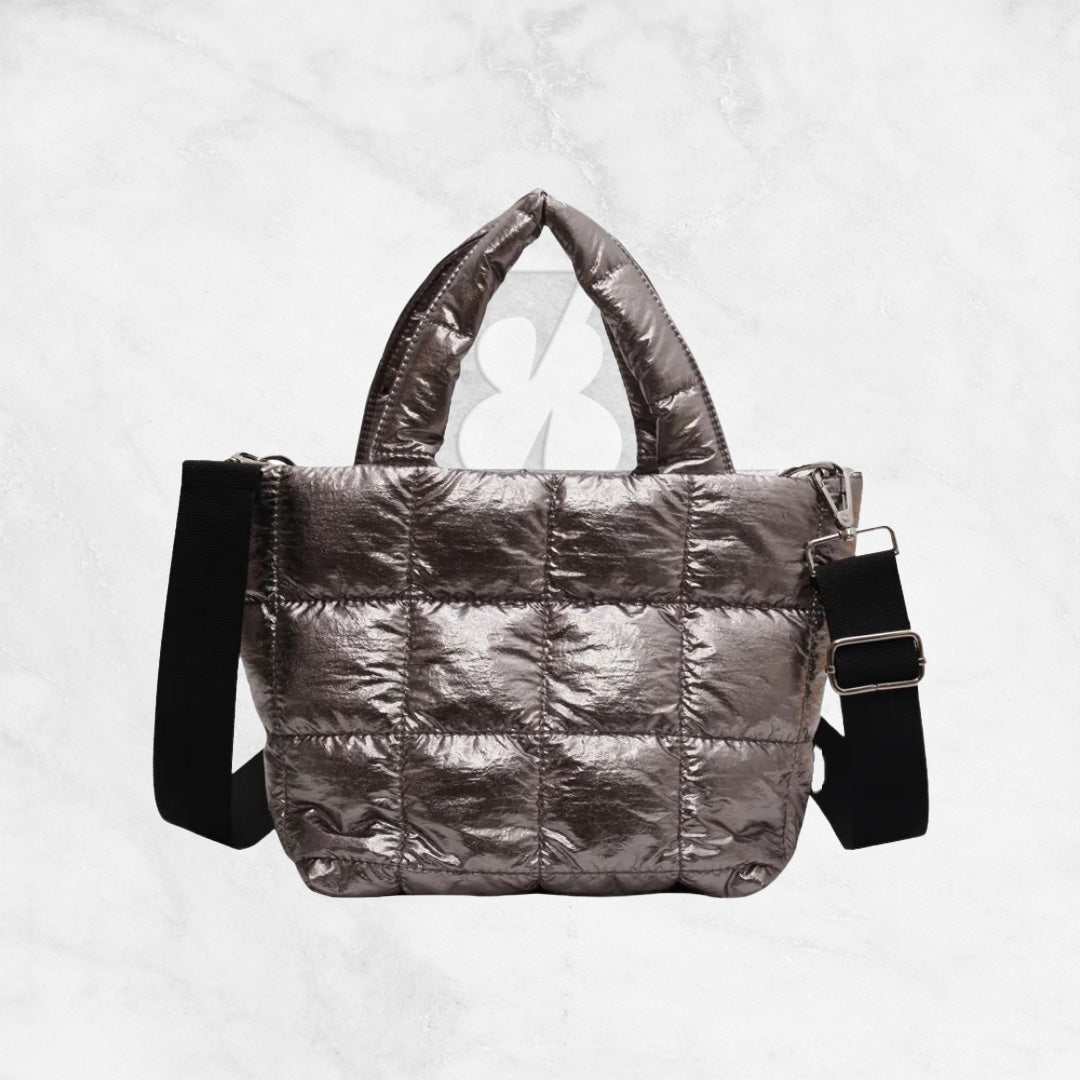 Oliva Eterna Puffer Tote