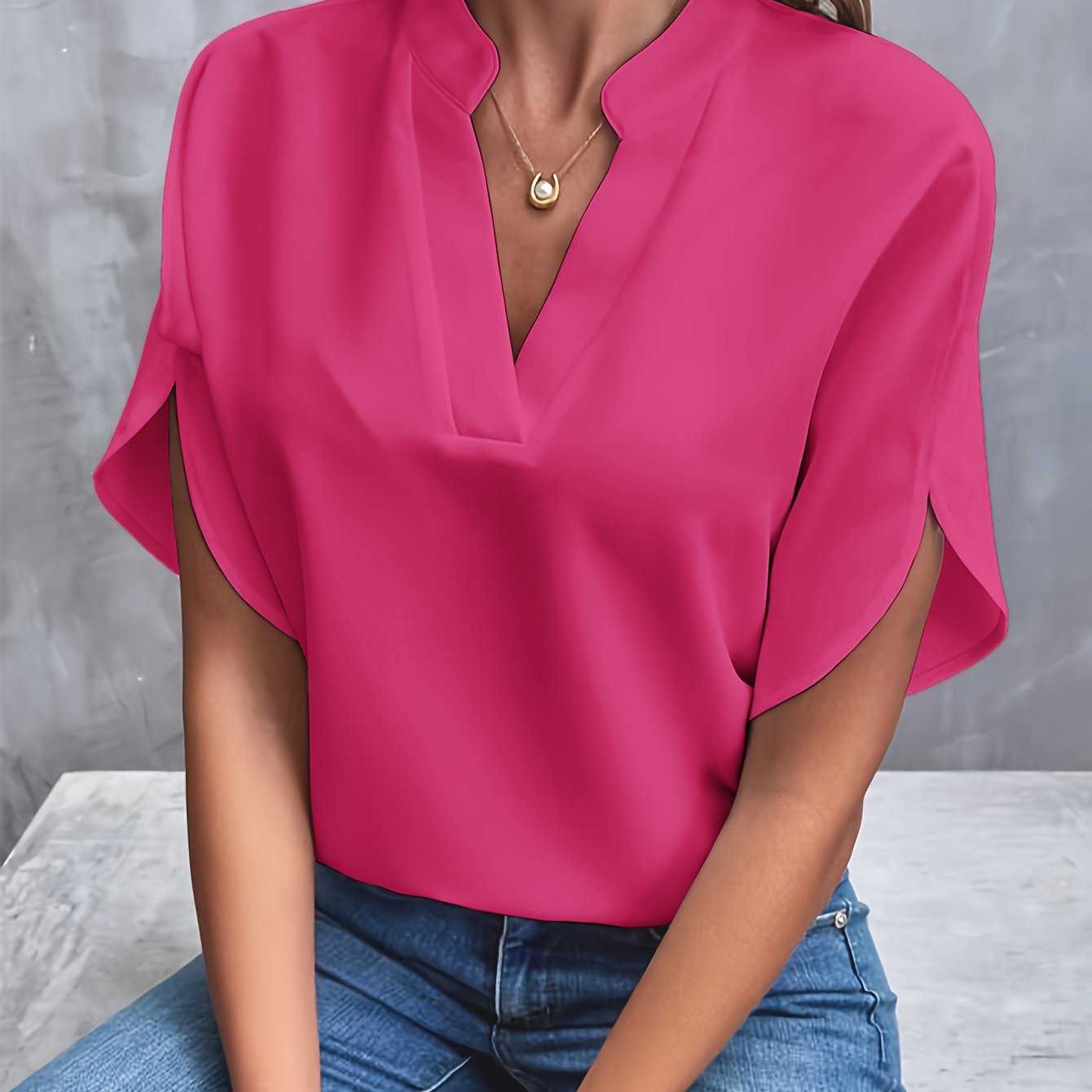 Emilia Elegant Women's Blouse