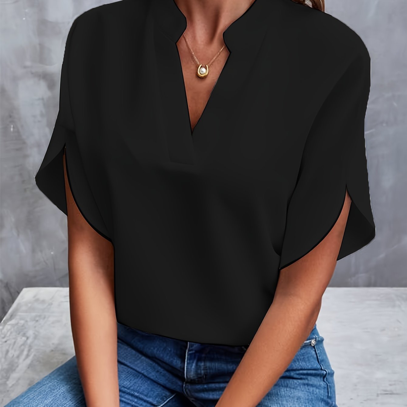 Emilia Elegant Women's Blouse