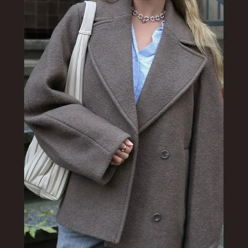 Teresa Revers Wool Coat