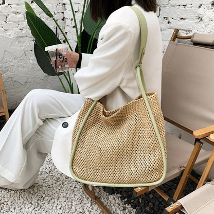 Giulia Magnifica Straw Tote