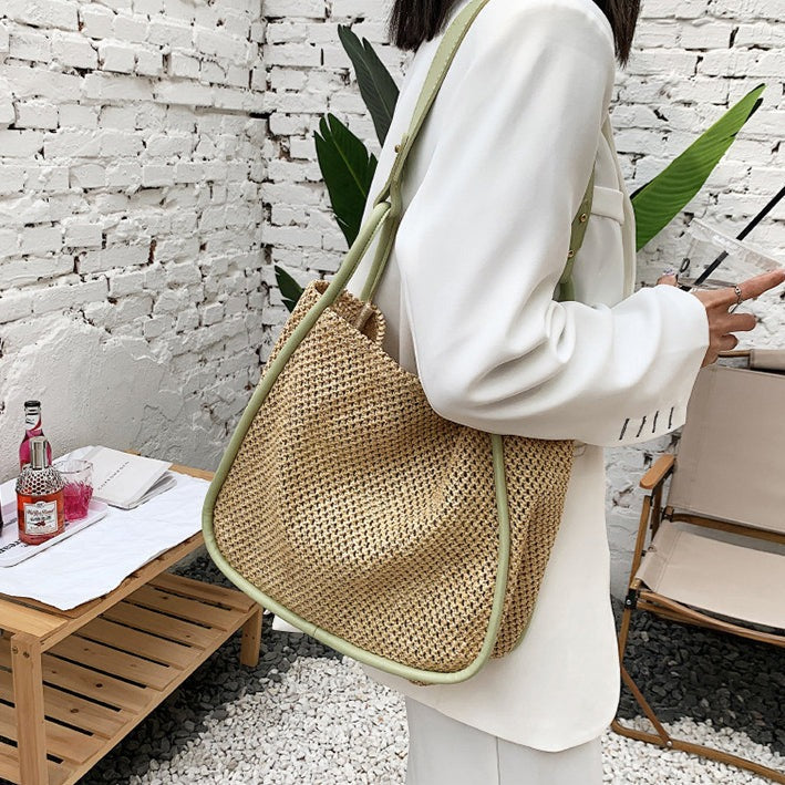 Giulia Magnifica Straw Tote