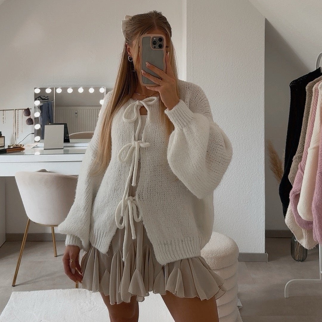 Oversized Rosalind Chunky Knit Cardigan