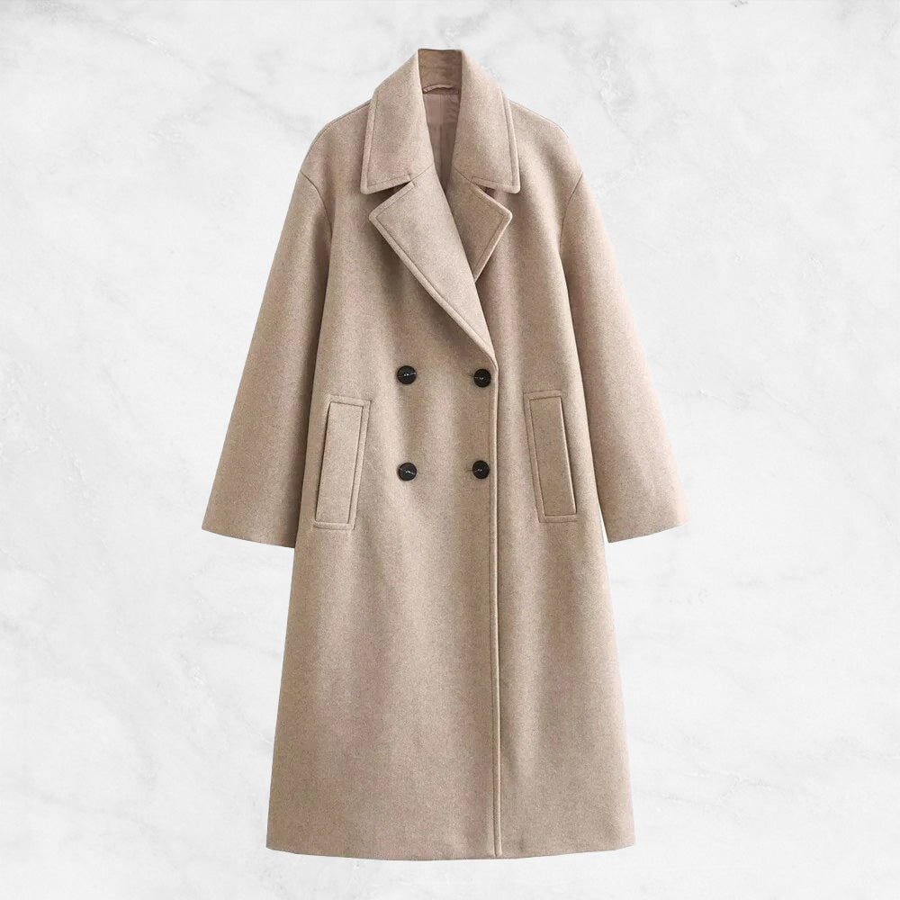 Alessia Chic Long Coat Jacket